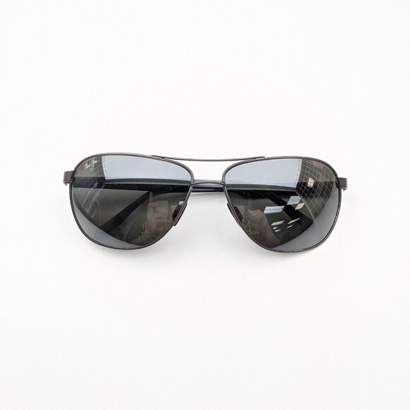 🕶️Made in Italy! Maui Jim MJ728-02S Castles Sunglasses 61/16 140 /ALL233🕶️ - Picture 1 of 13